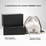 TÊNIS MASCULINO LED KNIT ALL WHITE Use Shelter